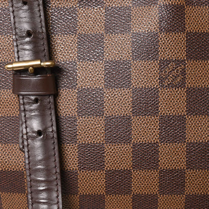Louis Vuitton Chelsea Tote Bag Damier Ebene Canvas Brown Gold — view 7