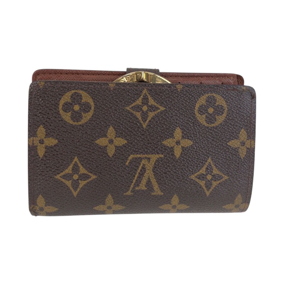 Louis Vuitton Monogram Portmone Vie Viennois Brown Compact Wallet — view 2