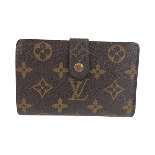 Louis Vuitton Monogram Portmone Vie Viennois Brown Compact Wallet
