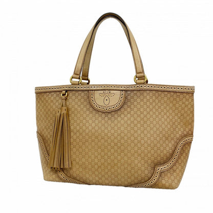 Gucci Tote Microguccissima Leather Brown Gold