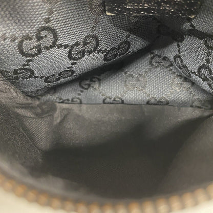 Gucci Waist Bag GG Canvas Black Silver — view 8