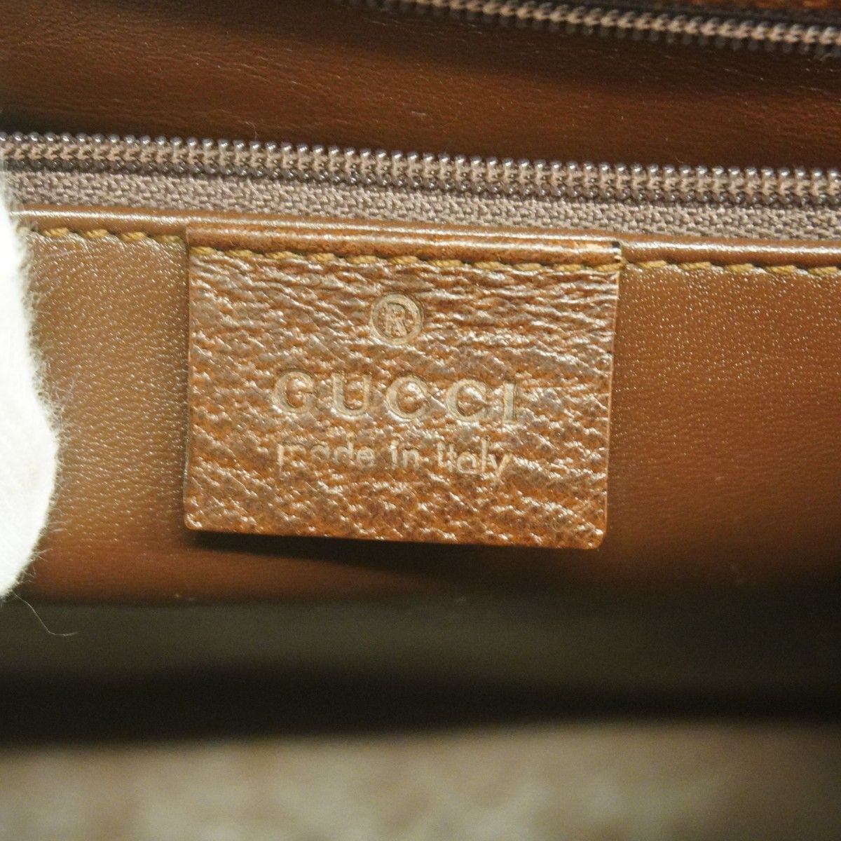 Gucci Handbag Bamboo 002 Leather Brown Silver — view 5