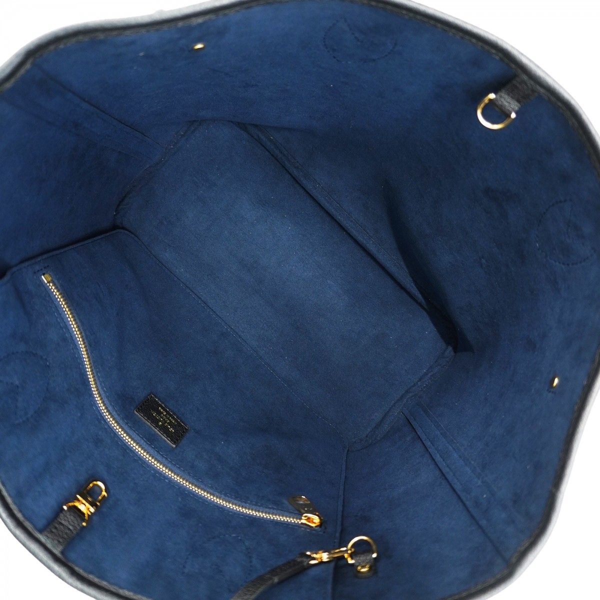 Louis Vuitton Tote Monogram Empreinte Neverfull MM Noir — view 4