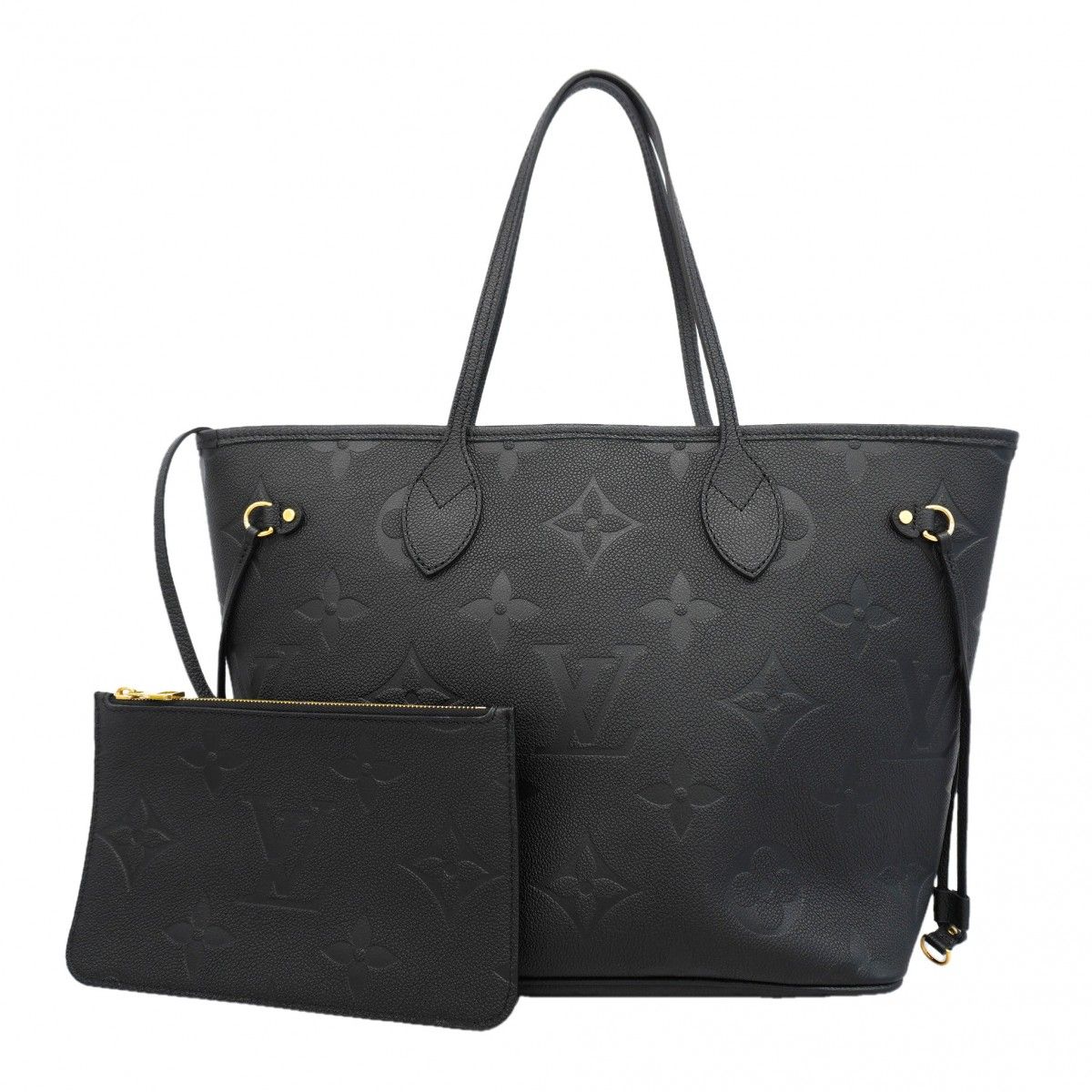 Louis Vuitton Tote Monogram Empreinte Neverfull MM Noir