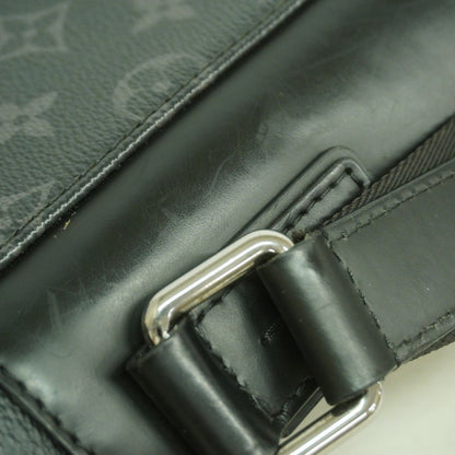 Louis Vuitton Shoulder Bag Monogram Eclipse Messengervoyage PM Black — view 7