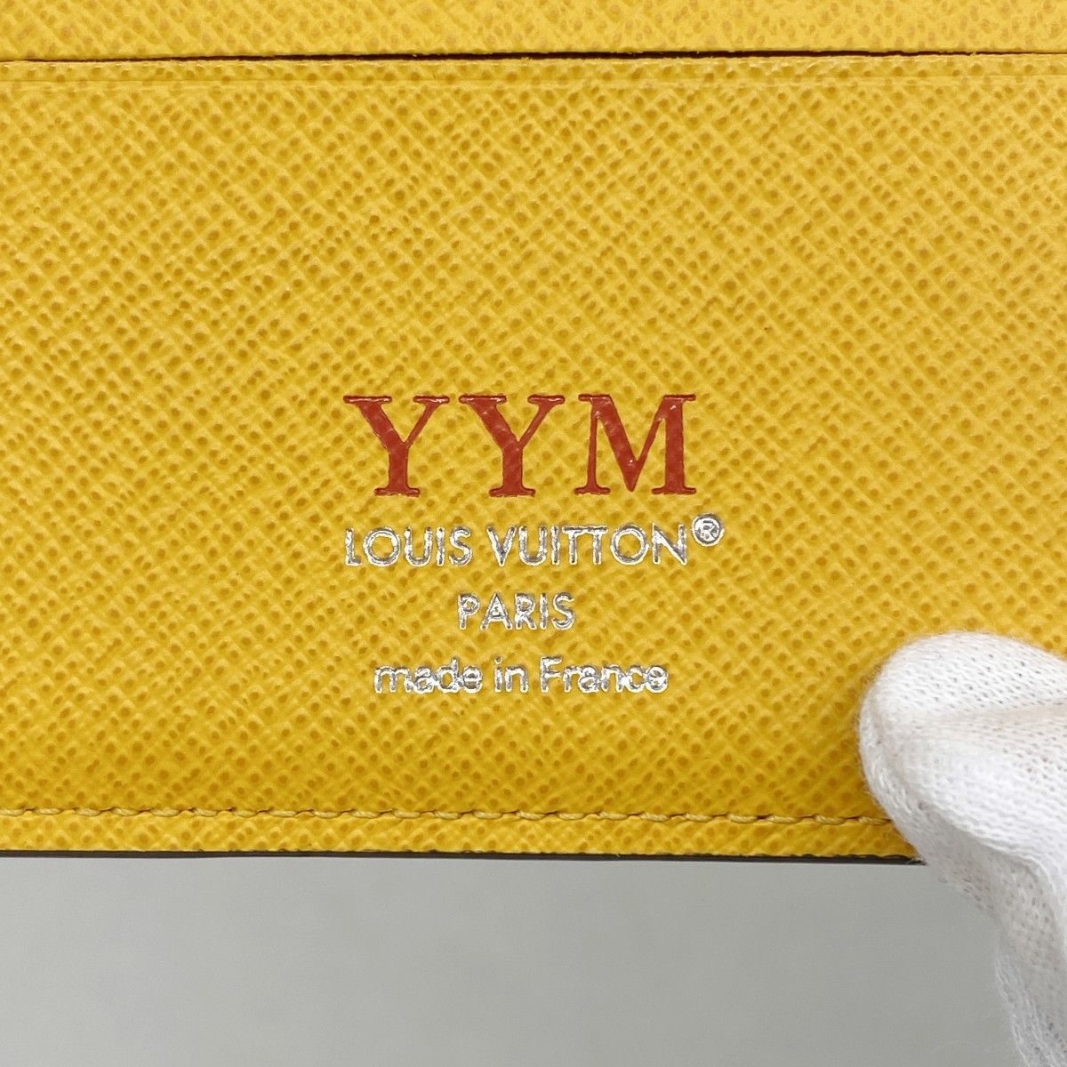 Louis Vuitton Wallet Monogram Macassar Portefeuille Multy Yellow — view 4