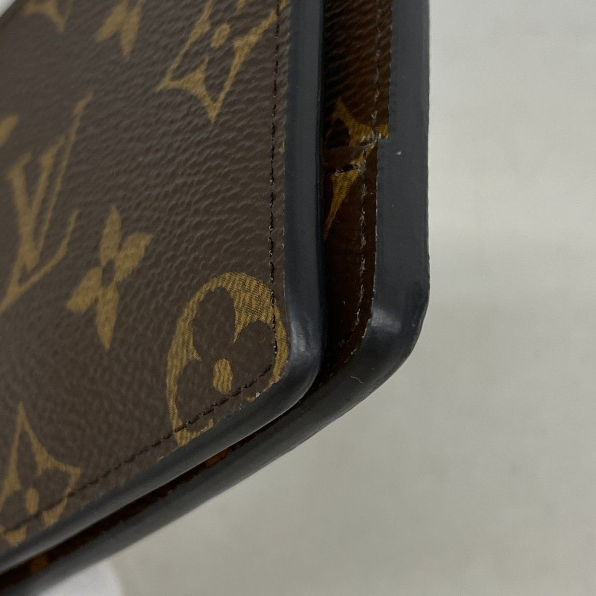 Louis Vuitton Wallet Monogram Macassar Portefeuille Multy Yellow — view 6