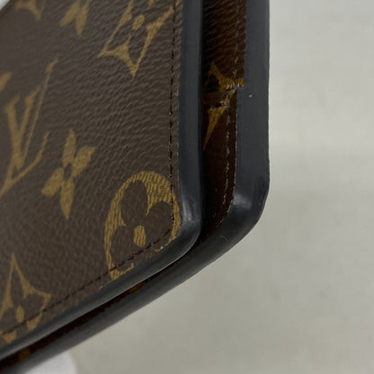Louis Vuitton Wallet Monogram Macassar Portefeuille Multy Yellow — view 6