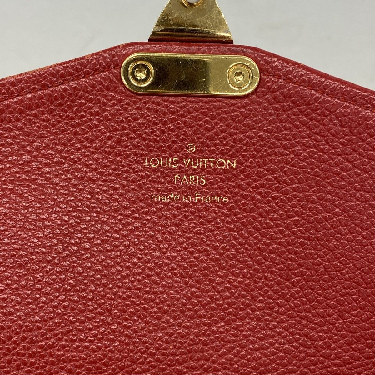 Louis Vuitton Shoulder Wallet Monogram Empreinte Pochette Saint Germain Cerise — view 5