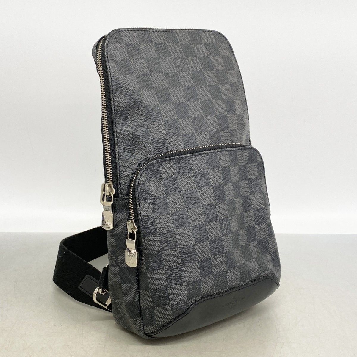 Louis Vuitton Belt Bag Damier Graphite Black — view 2