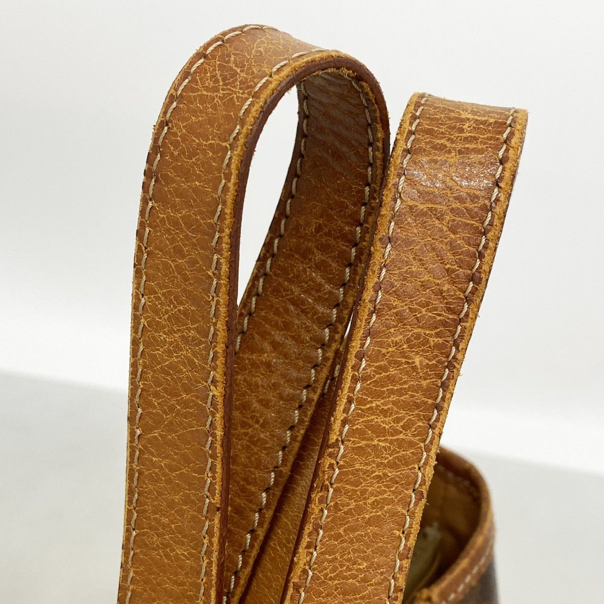 Celine Tote Macadam Brown Gold — view 8