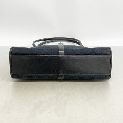Gucci Handbag GG Canvas Jackie 002 Black Silver — view 3
