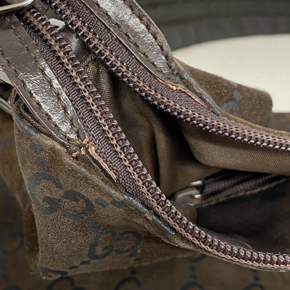Gucci Shoulder Bag 001 Brown Silver — view 6
