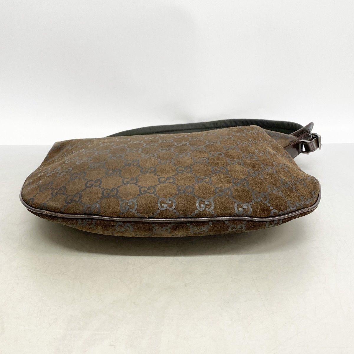 Gucci Shoulder Bag 001 Brown Silver — view 3