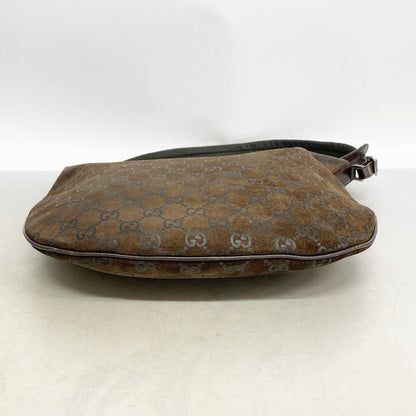 Gucci Shoulder Bag 001 Brown Silver — view 3