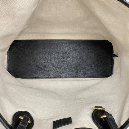 Gucci Tote GG Marmont Leather Black Gold 2-Way — view 4
