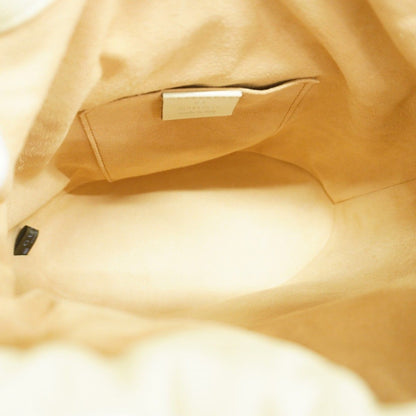 Gucci Shoulder Bag Horsebit Leather Ivory Gold — view 4