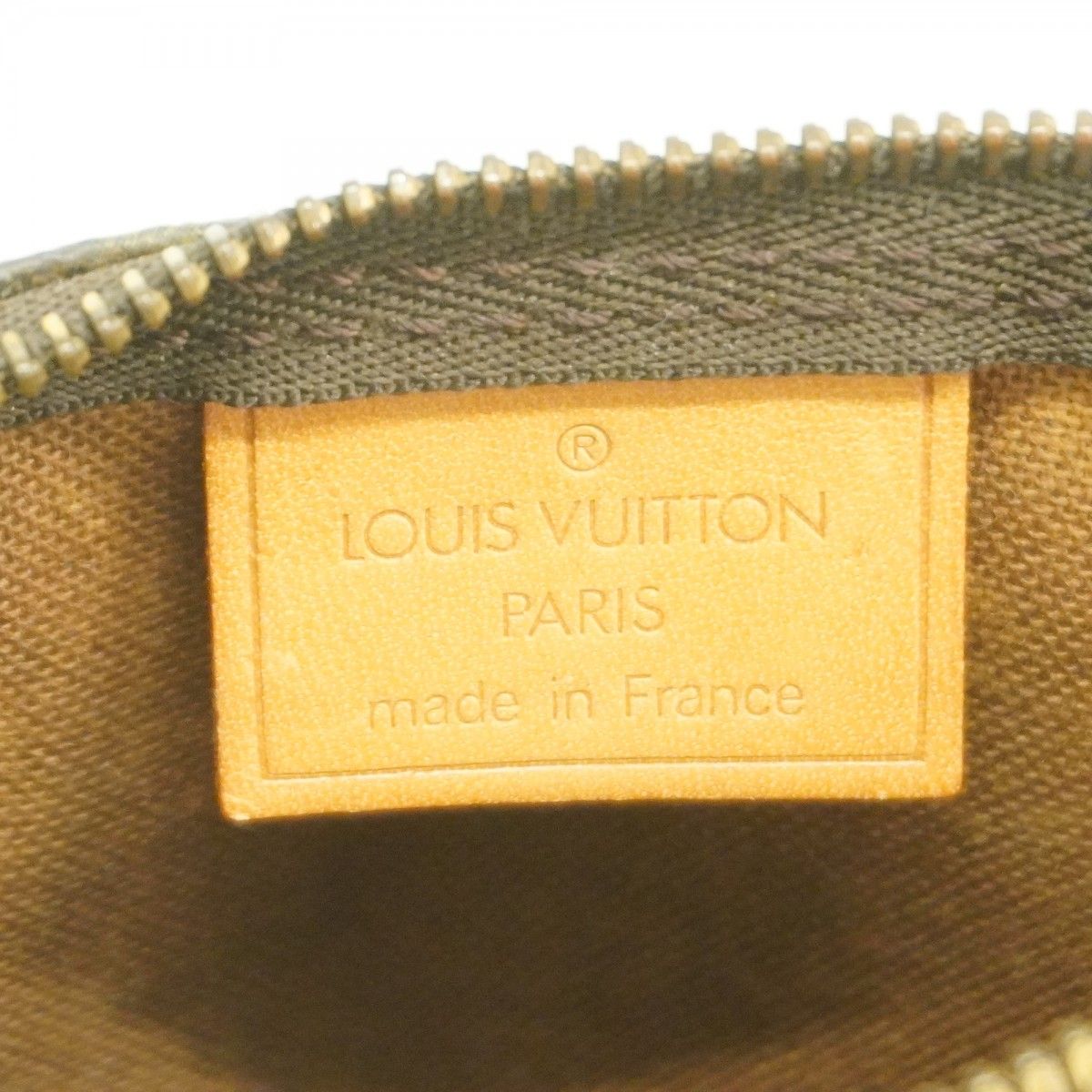 Louis Vuitton Handbag Monogram Mini Speedy Brown 2-Way — view 5