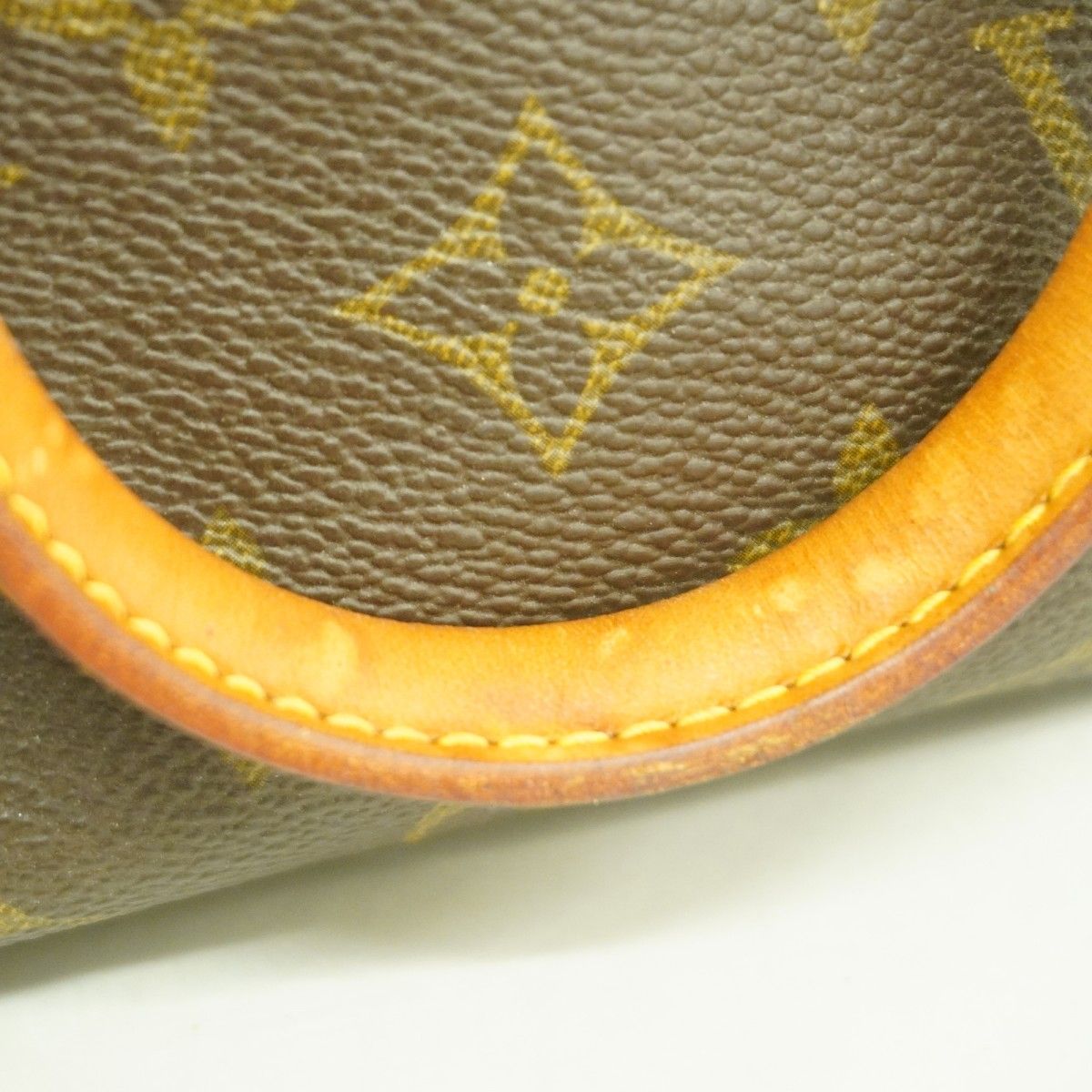 Louis Vuitton Handbag Monogram Mini Speedy Brown 2-Way — view 7