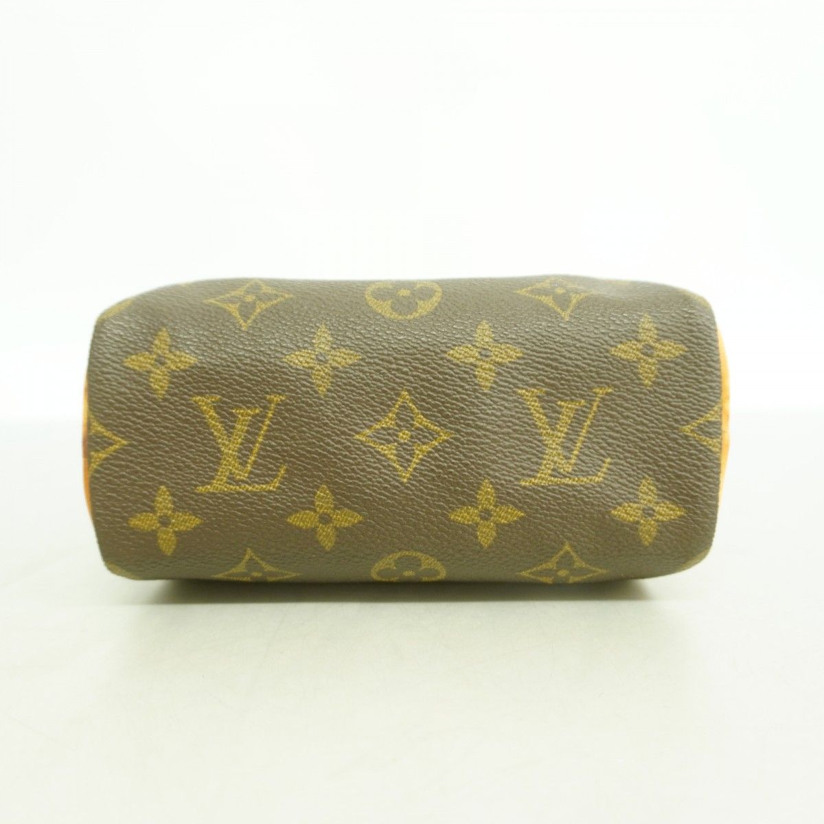 Louis Vuitton Handbag Monogram Mini Speedy Brown 2-Way — view 3