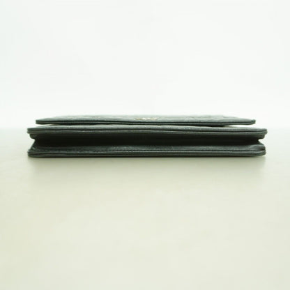 Chanel Shoulder Bag Camellia Lambskin Black Silver — view 3