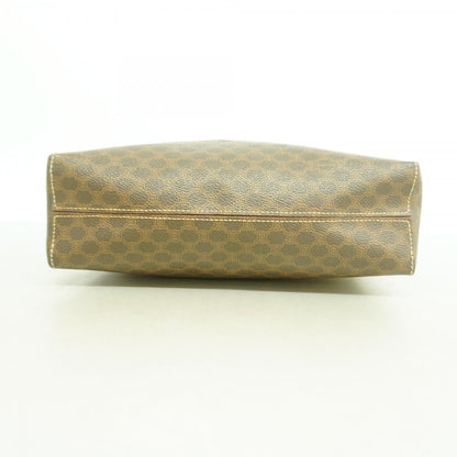 Celine Shoulder Bag Macadam Brown Gold — view 3