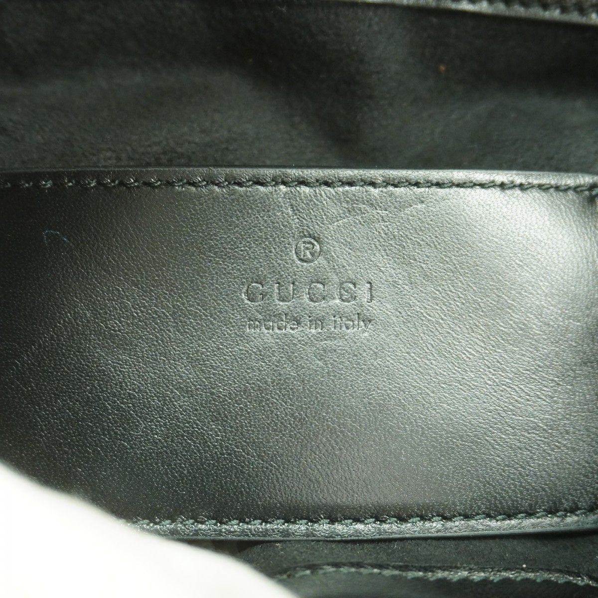 Gucci Backpack GG Marmont Leather Black Gold — view 5