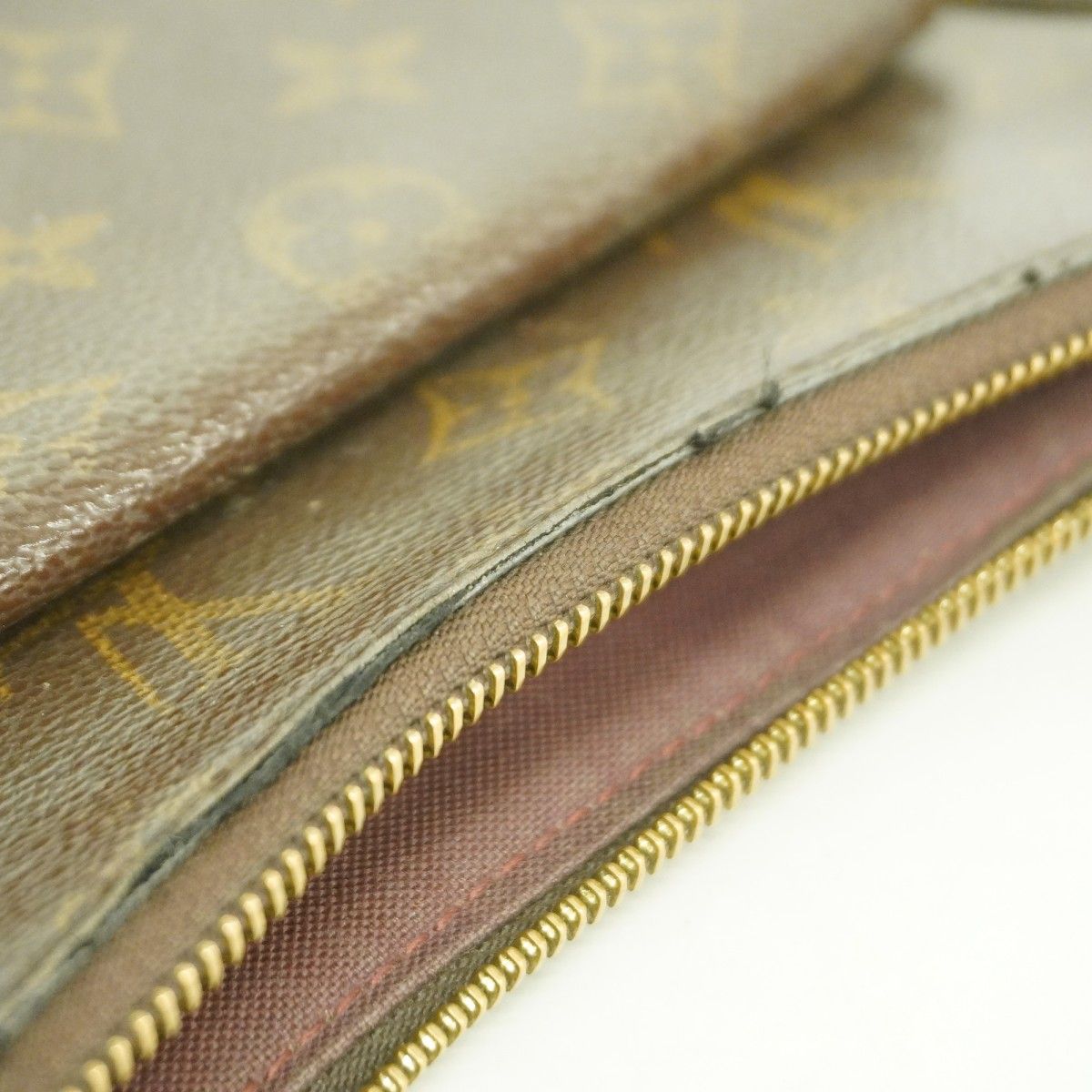 Louis Vuitton Shoulder Bag Monogram Mabillon Brown — view 8