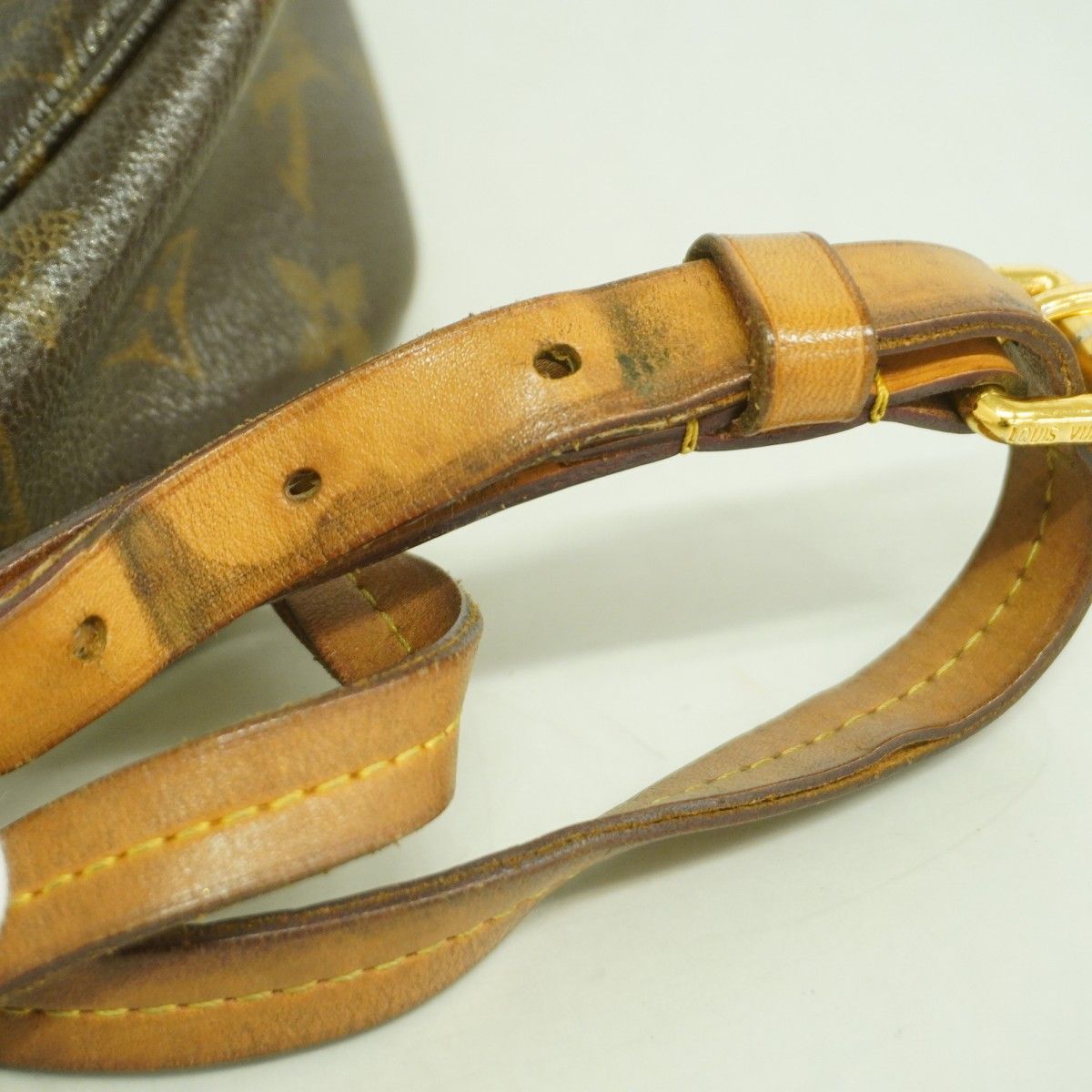 Louis Vuitton Shoulder Bag Monogram Mabillon Brown — view 7