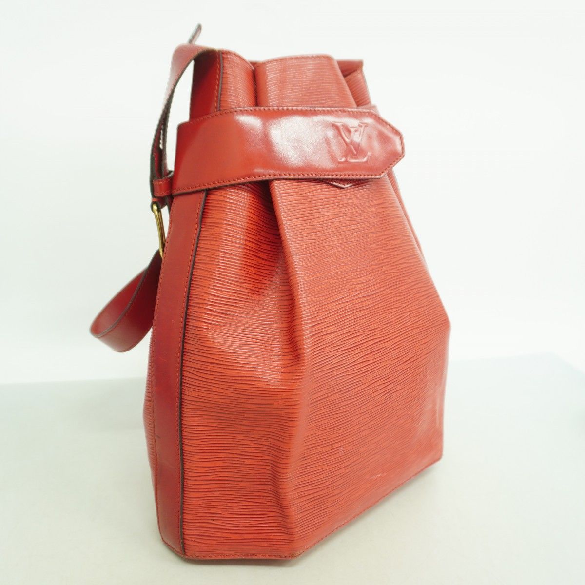 Louis Vuitton Shoulder Bag Epi Sac GM Castilianred — view 2