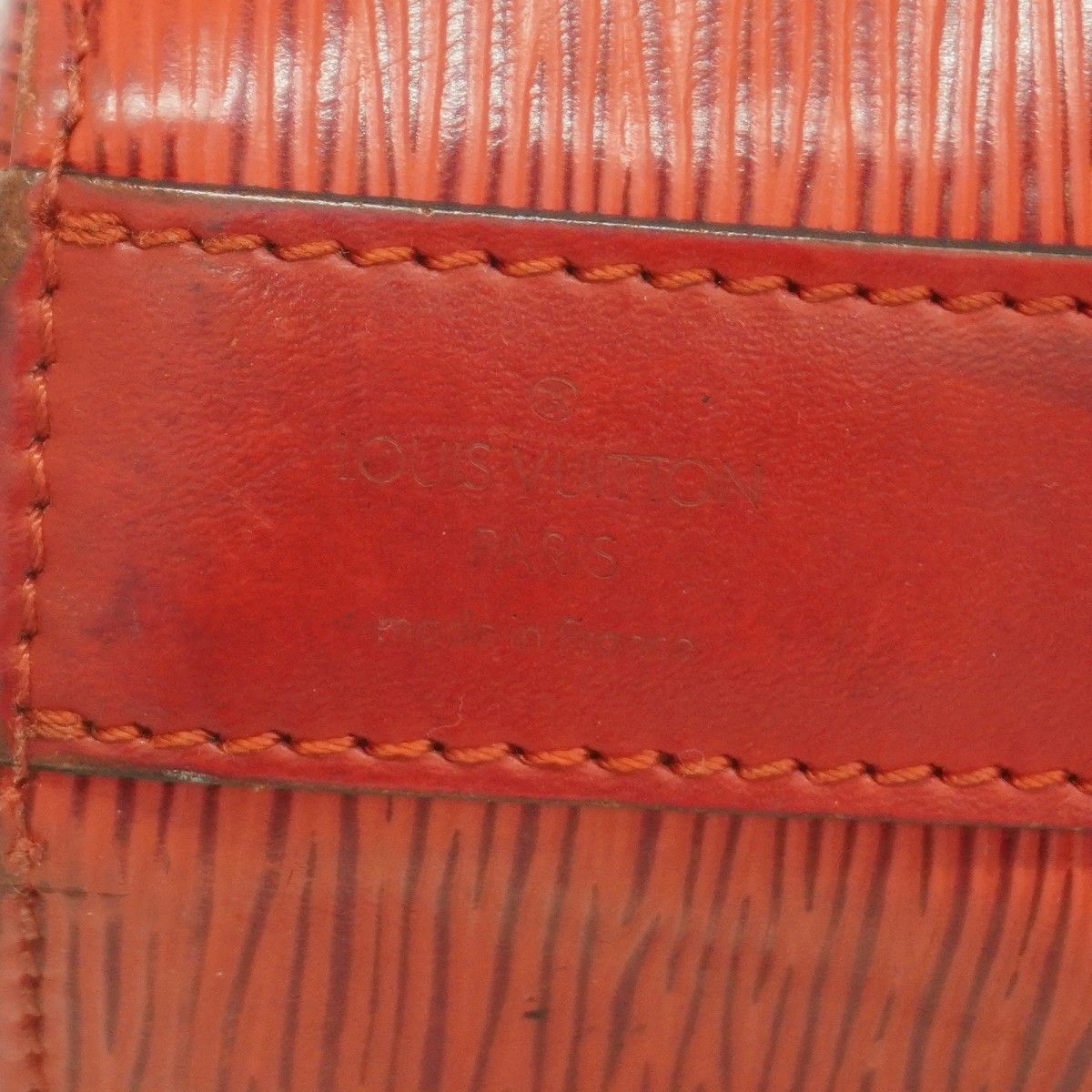 Louis Vuitton Shoulder Bag Epi Sac GM Castilianred — view 5