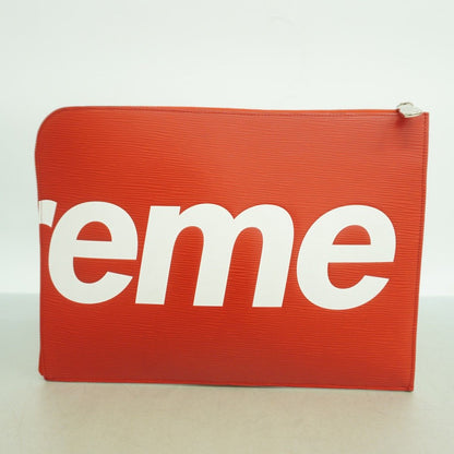 Louis Vuitton Clutch Epi Supreme Pochette GM — view 8