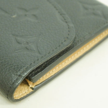Louis Vuitton Wallet Monogram Empreinte Portefeuille Noir — view 6