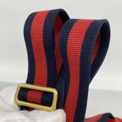 Gucci Waist Bag Leather Red Gold — view 8