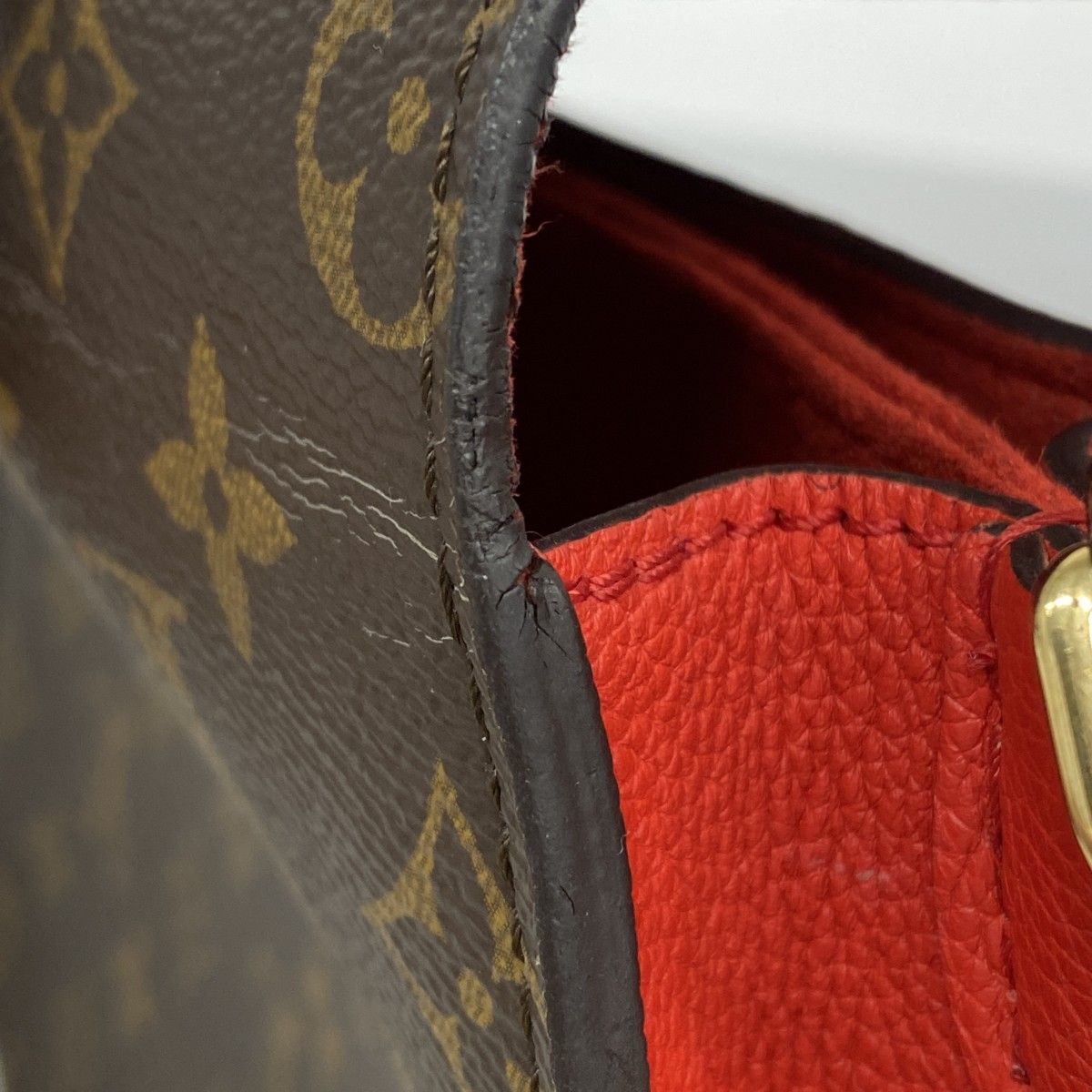 Louis Vuitton Handbag Monogram PM Coquelicot 2-Way — view 6