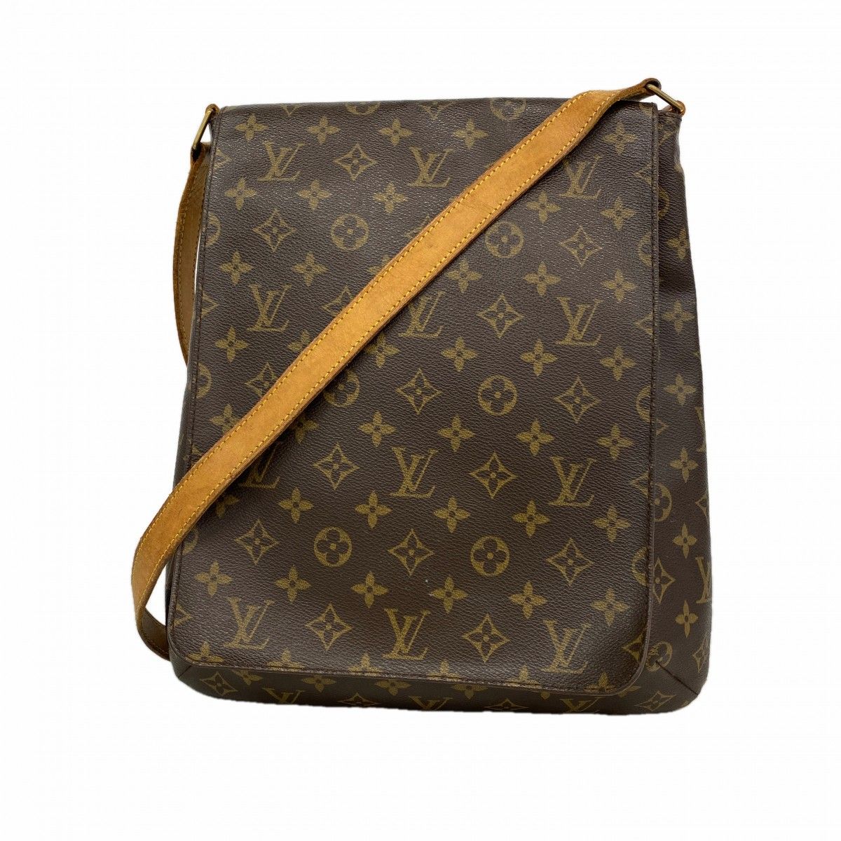 Louis Vuitton Shoulder Bag Monogram Musette Brown