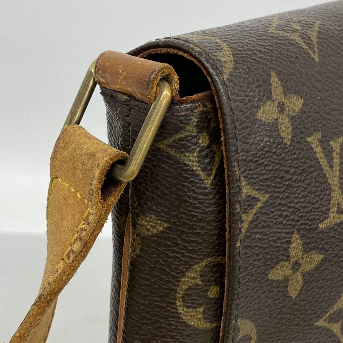 Louis Vuitton Shoulder Bag Monogram Musette Brown — view 7