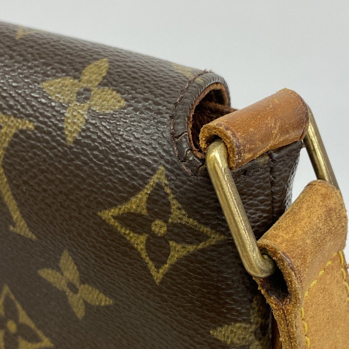 Louis Vuitton Shoulder Bag Monogram Musette Brown — view 8