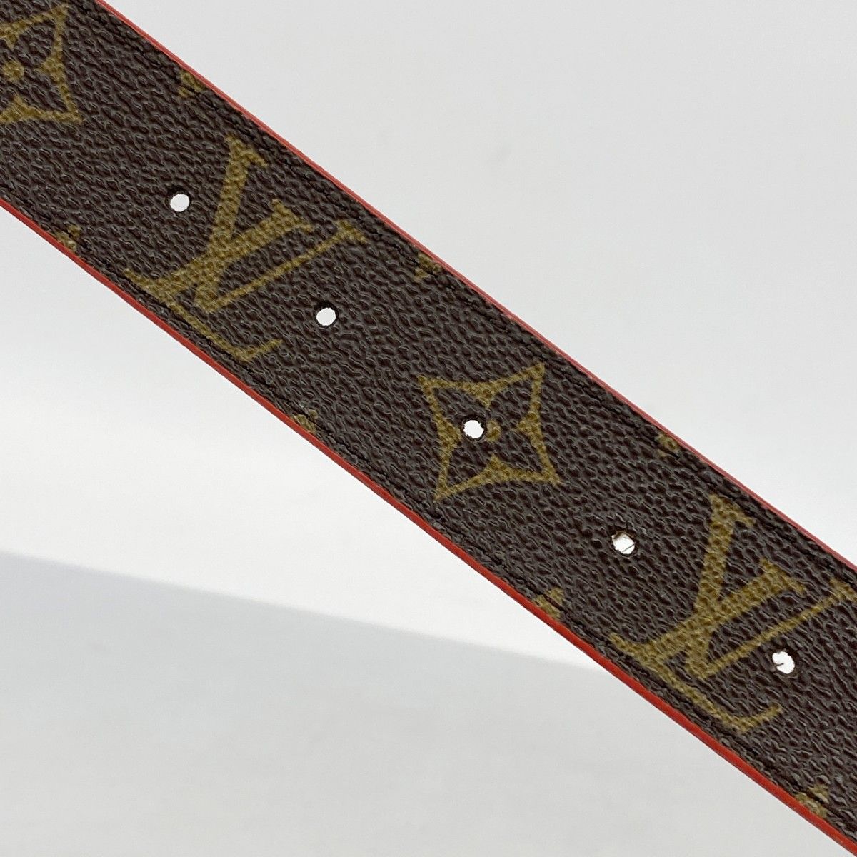 Louis Vuitton Belt Monogram Ceinture LV Initial Brown — view 3