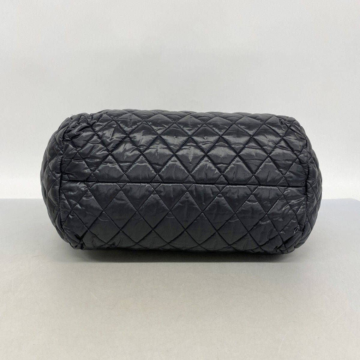 Chanel Handbag Nylon Black Silver — view 3