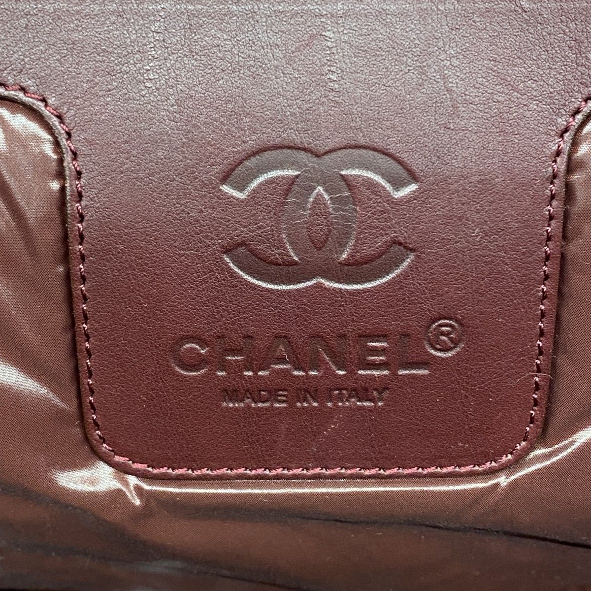 Chanel Handbag Nylon Black Silver — view 5
