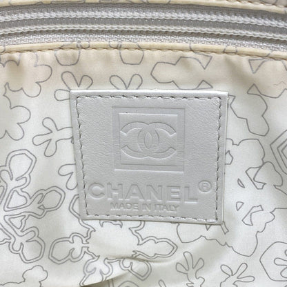 Chanel Shoulder Bag Nylon Black Silver — view 5