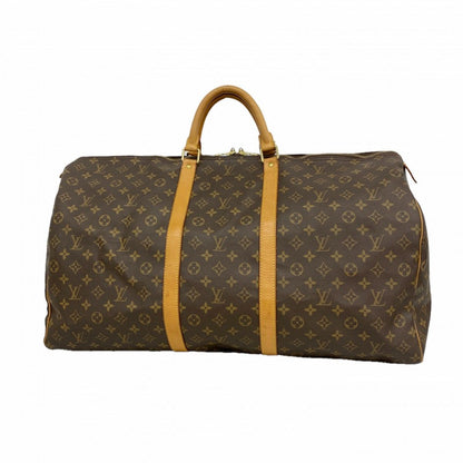 Louis Vuitton Boston Bag Monogram Keepall 60 Brown
