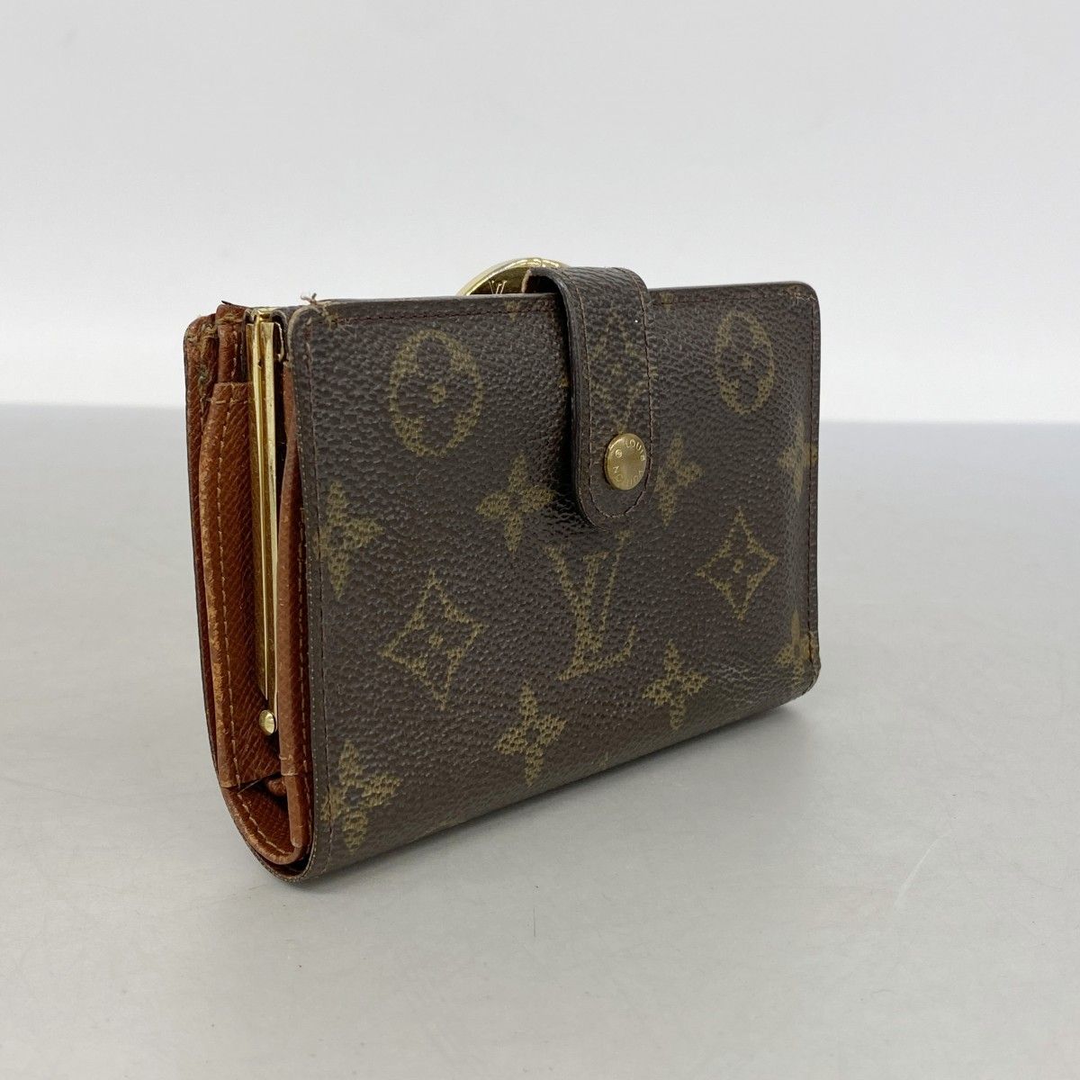 Louis Vuitton Wallet Monogram Porte-Monnaie Vier Viennois Brown — view 2