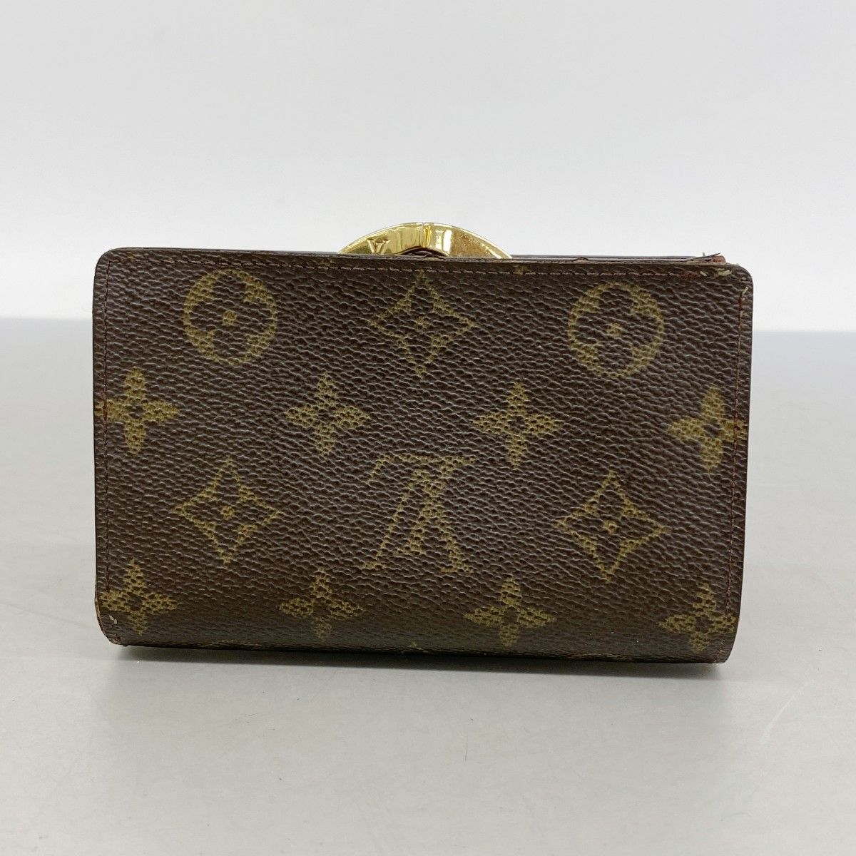 Louis Vuitton Wallet Monogram Porte-Monnaie Vier Viennois Brown — view 8