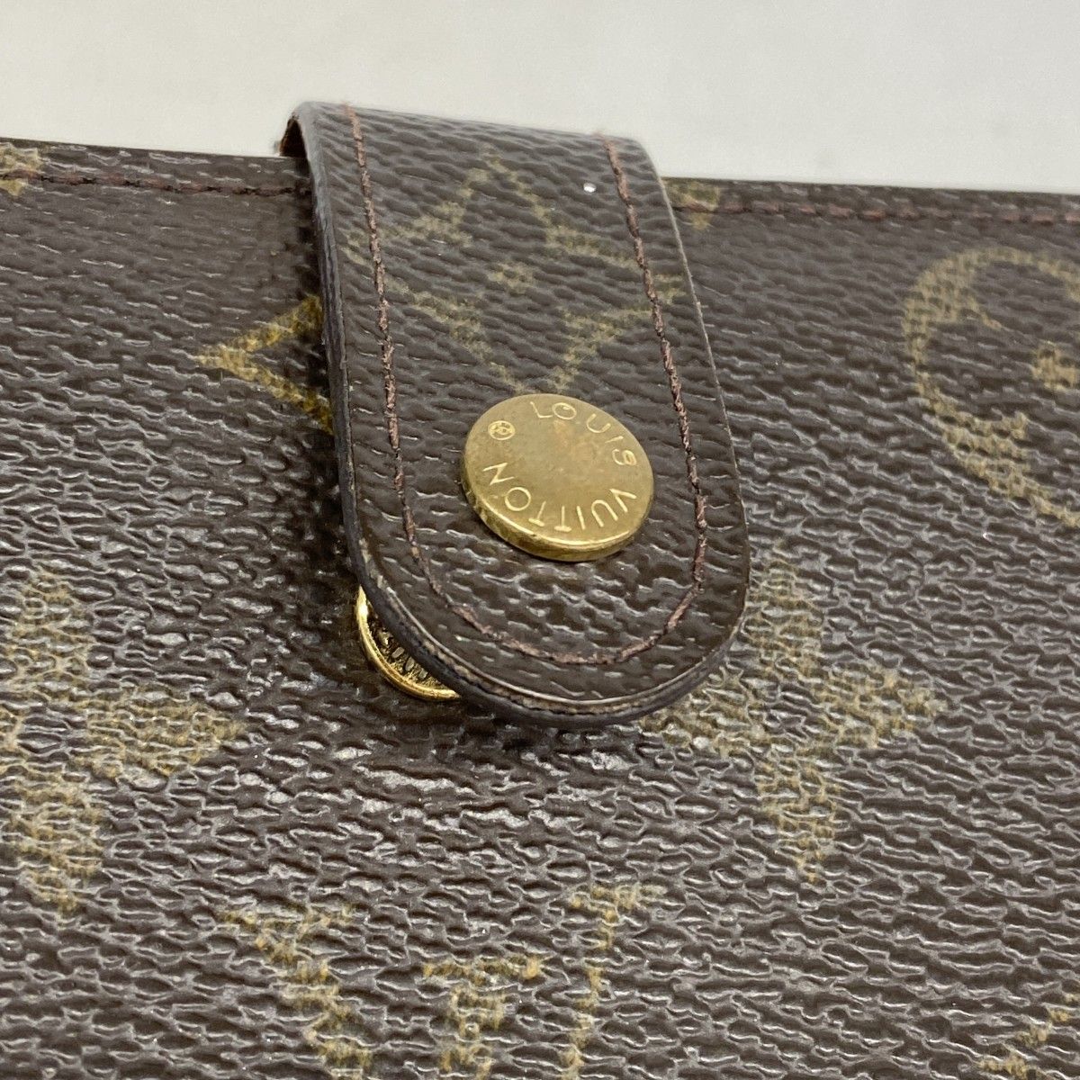 Louis Vuitton Wallet Monogram Porte-Monnaie Vier Viennois Brown — view 7