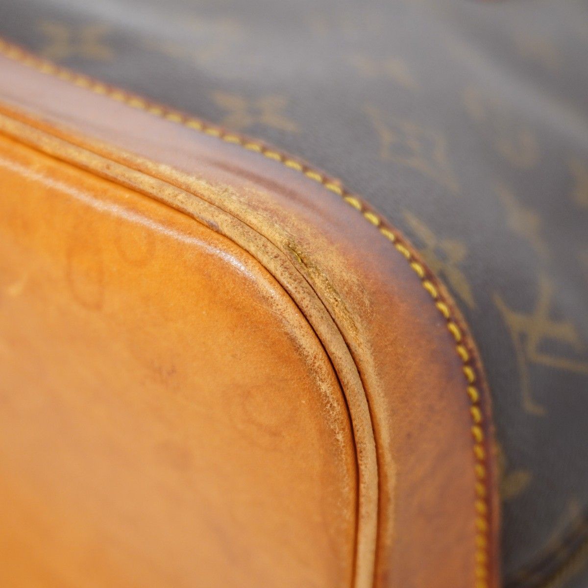Louis Vuitton Handbag Monogram Alma Brown — view 6