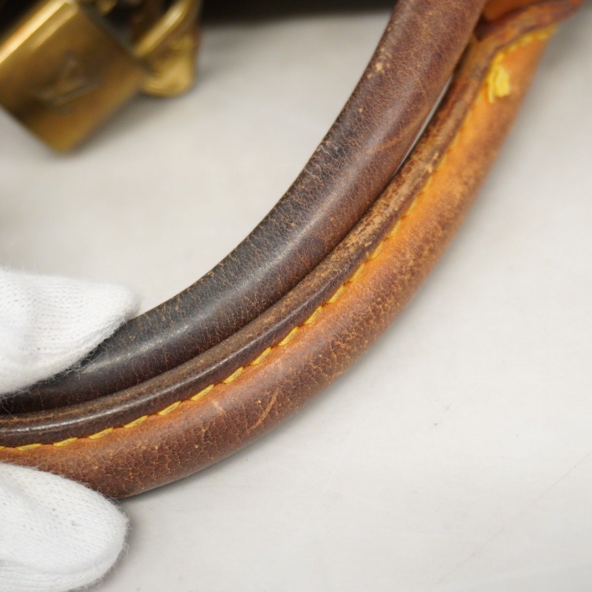 Louis Vuitton Handbag Monogram Alma Brown — view 7