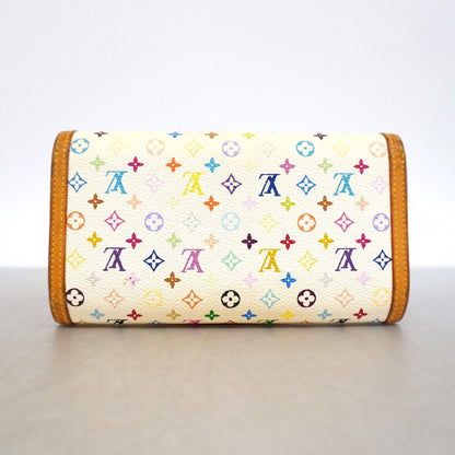 Louis Vuitton Tri Foldlong Wallet Monogram Multicolor Blanc — view 9
