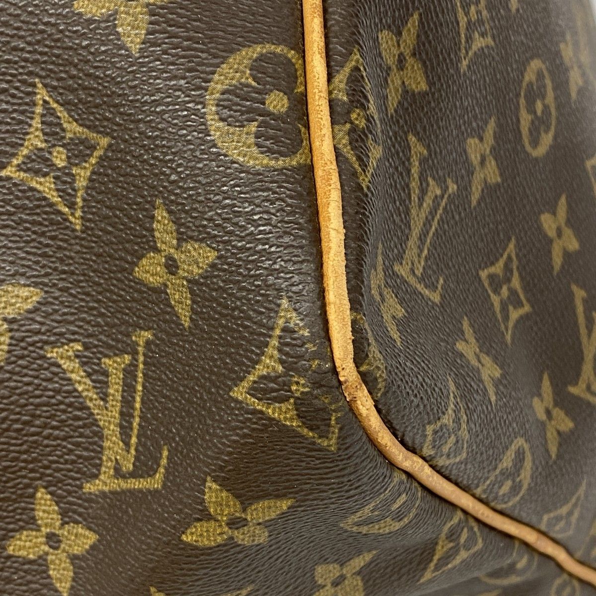 Louis Vuitton Boston Bag Monogram Keepall 55 Brown — view 6